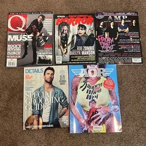 5 Assorted Music Magazines 2008-2012